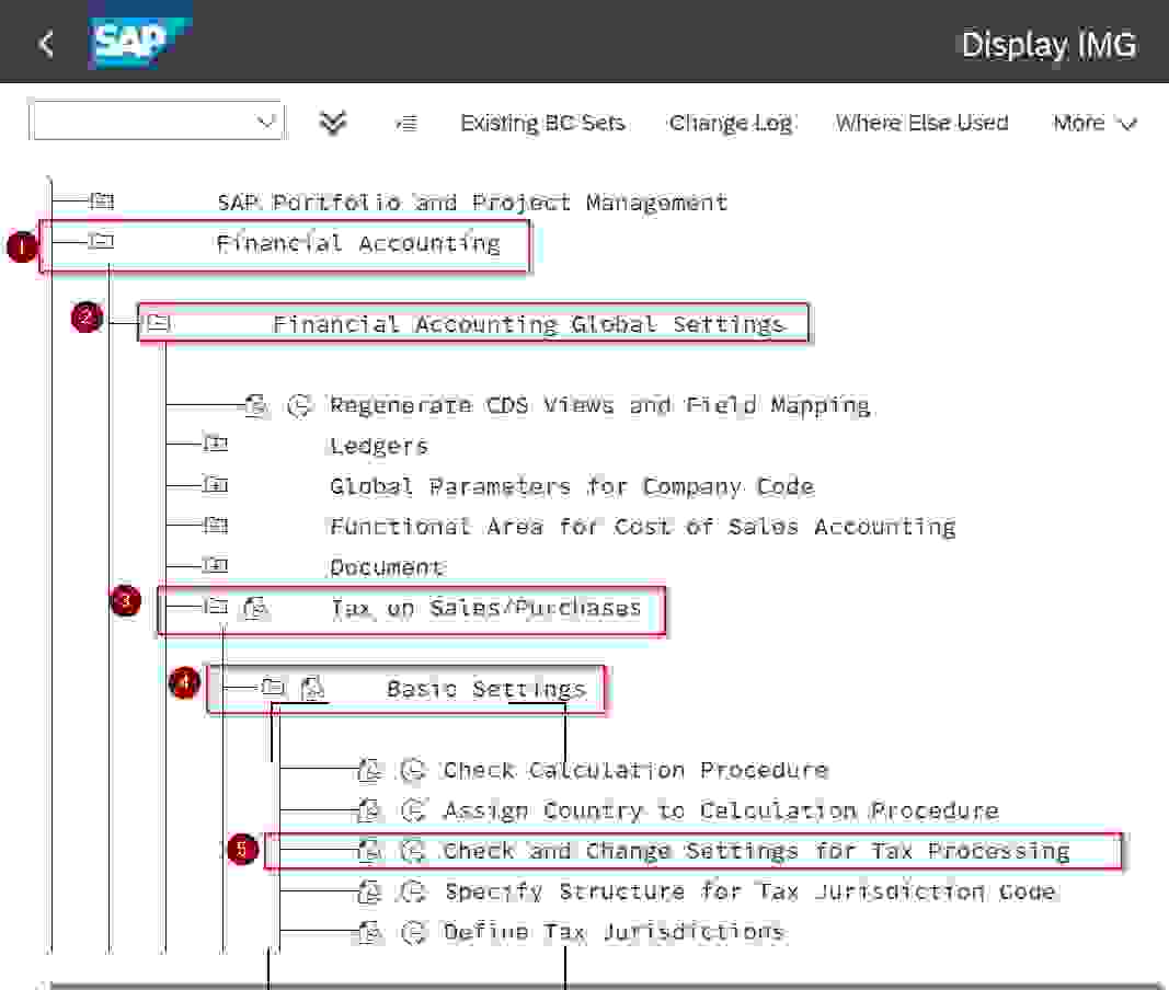 The Procedure of Tax Configuration in SAP