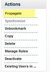 assignment profile synchronization