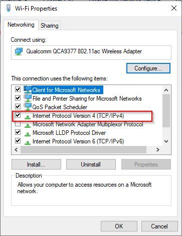 Windows has detected an IP address conflict