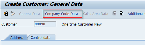 Company code data