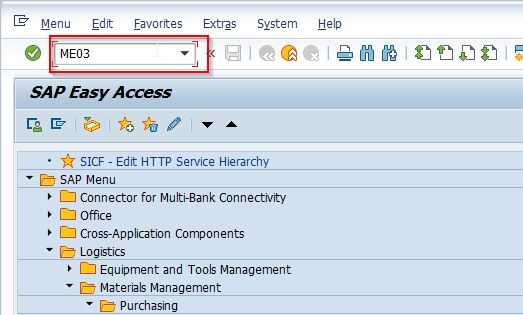 Maintain Source List In SAP