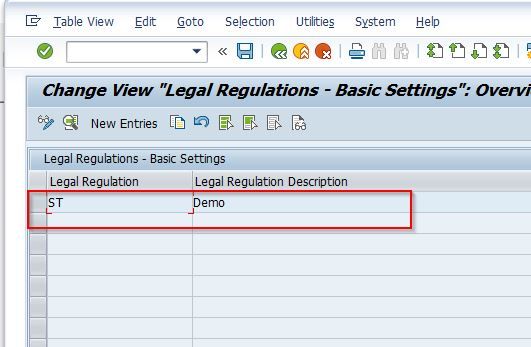 New Legal Control