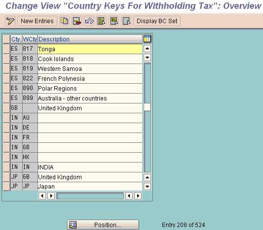 WITHHOLDING TAX