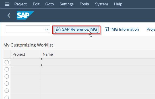 SAP Reference 