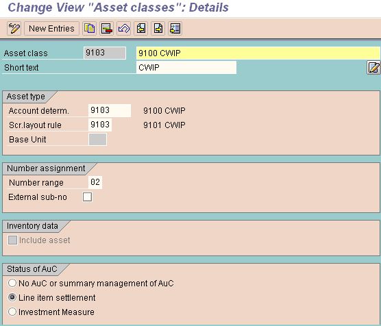 Define Asset Classes