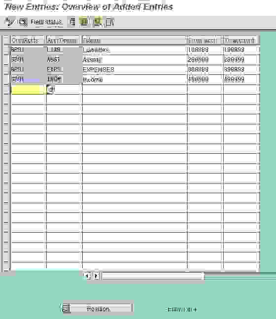 account assignment group meaning