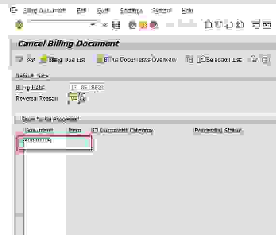 t-code-vf11-cancel-billing-document