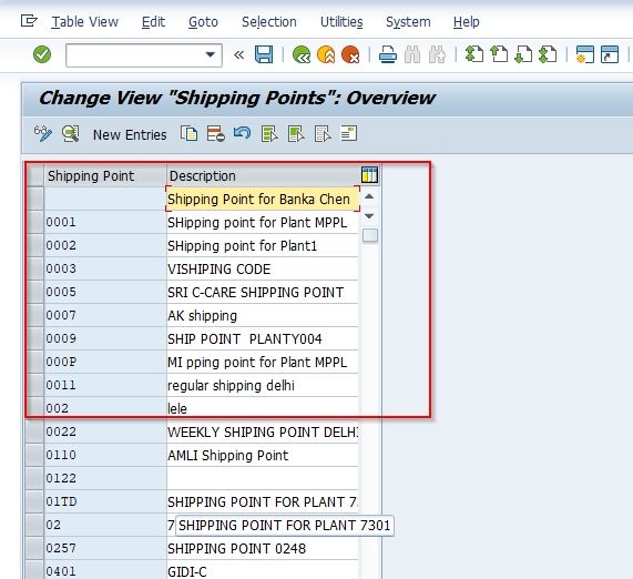 Shipping Point And Loading Point In SAP