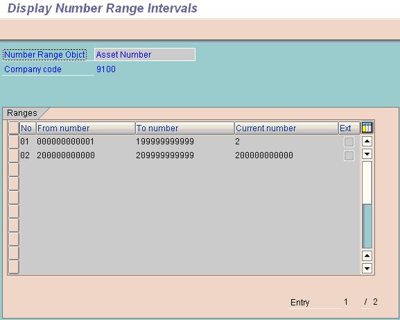 Define Number Range Interval