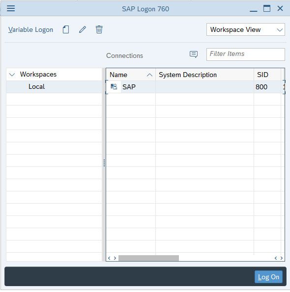 sap gui download to application server