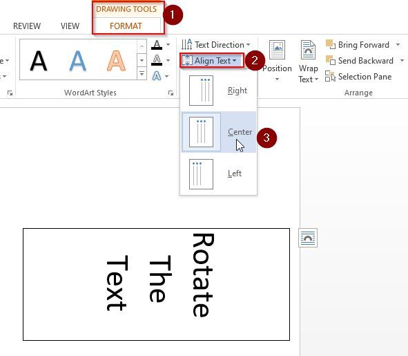 Rotate Text In MS Word 3 Simple Methods