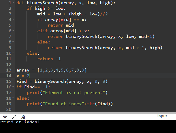 How To Do Binary Search In Python