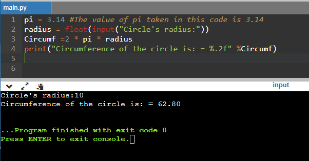 How To Get Pi In Python