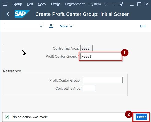 How To Create Profit Center In SAP CO 