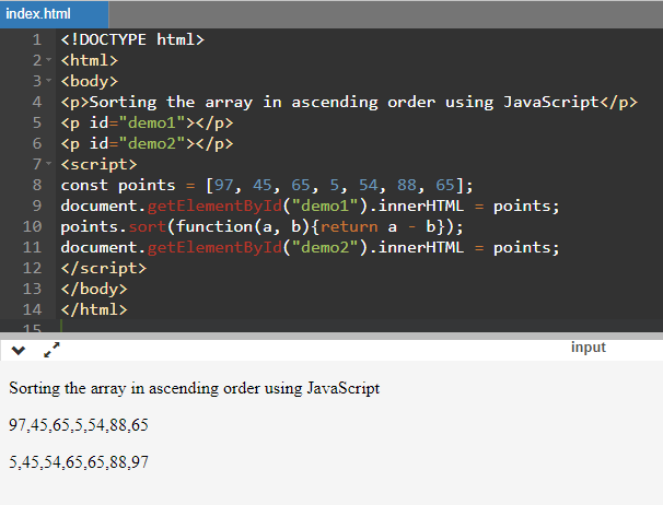 Different Ways To Sort An Array Using JavaScript