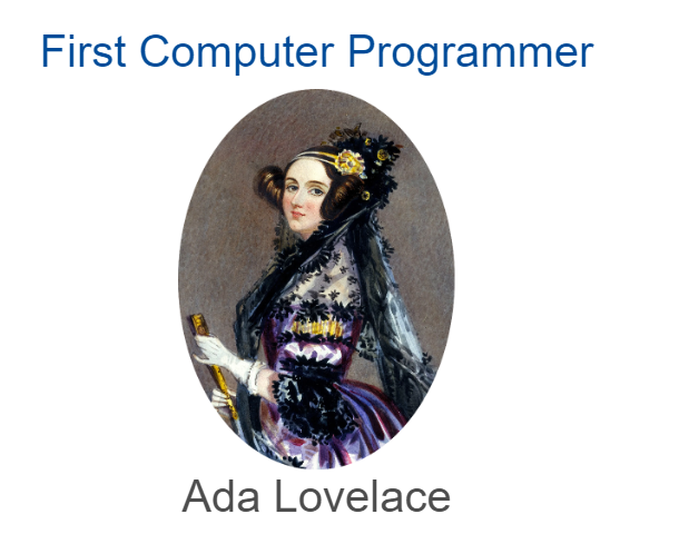 First Computer Programmer: Ada Augusta