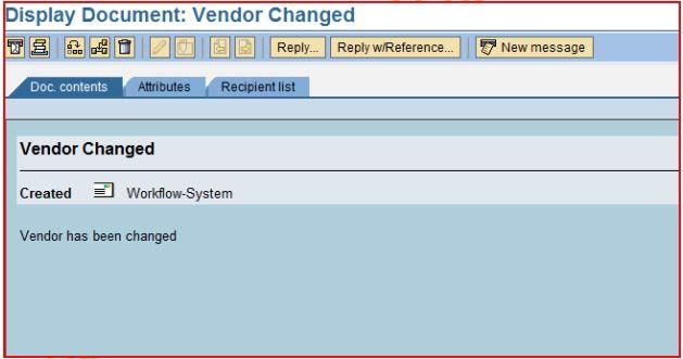 Display-Docoment-Vendor-changed