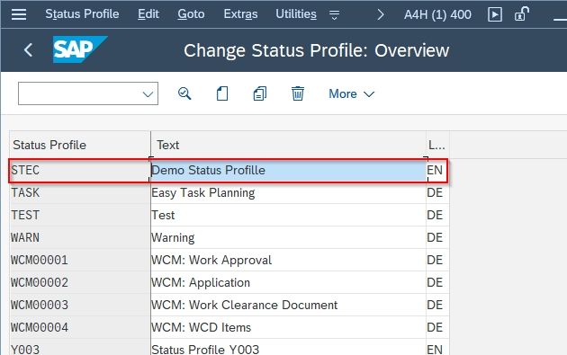 STEC Status Profile