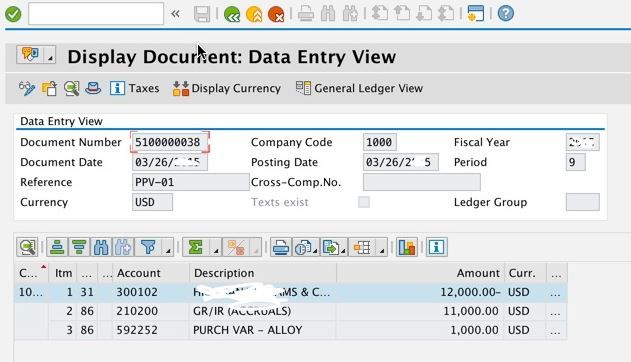 Invoice PPV