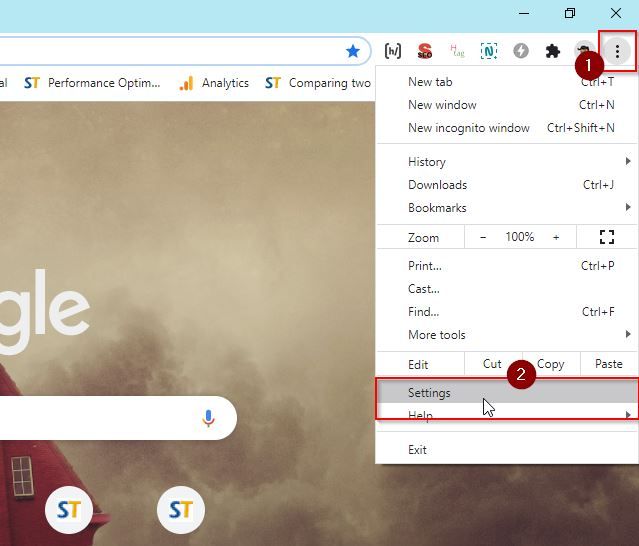 windows 10 cursor disappeared chrome