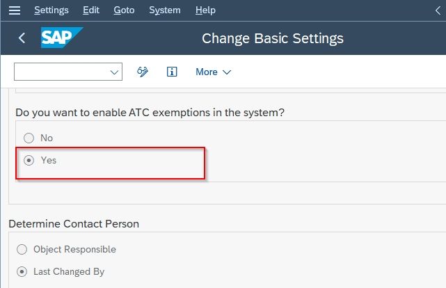 AtC Exemption