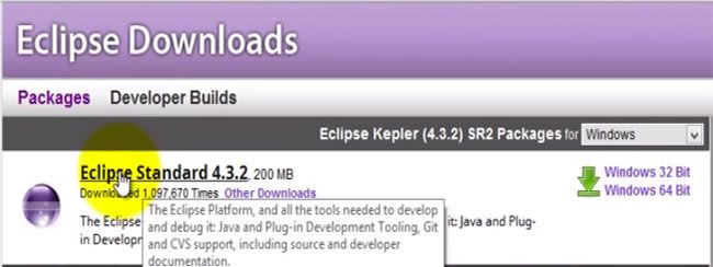 eclipse ide install