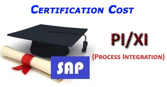 SAP PI Certification Cost