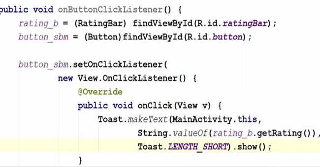 display a variable in a toast android studio