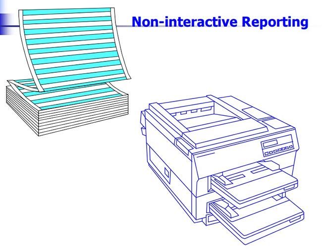 Non-interactive-Reporting