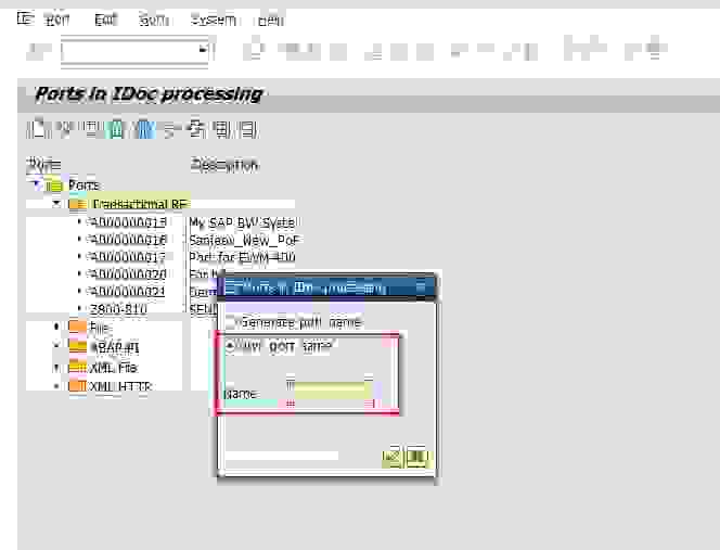 How to Create a Port Definition?