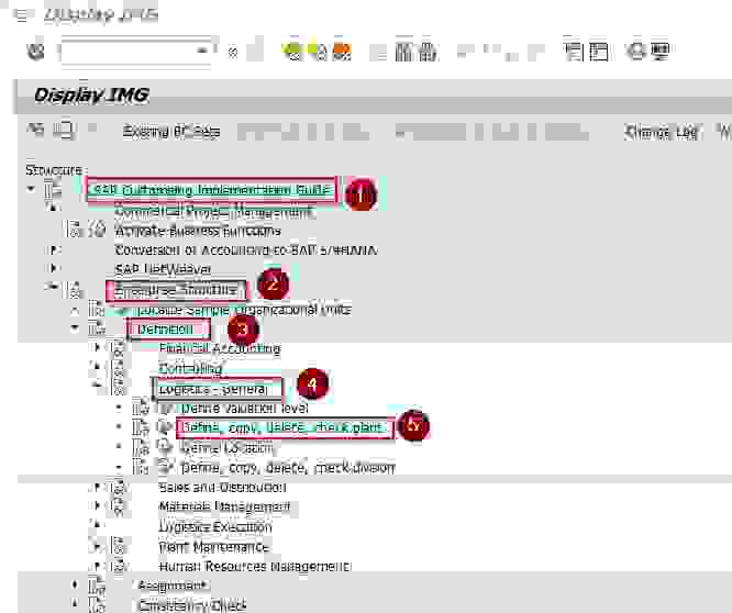How to Create and Define Plant in SAP