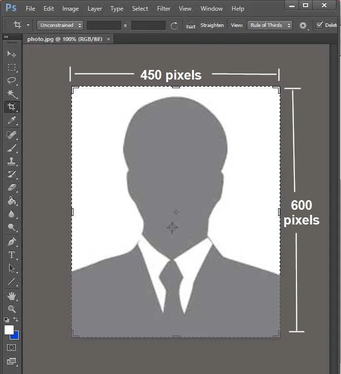 Print Passport size Photo in A4 Photo Paper (32 Copies)