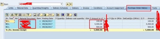 Purchase Order Historu