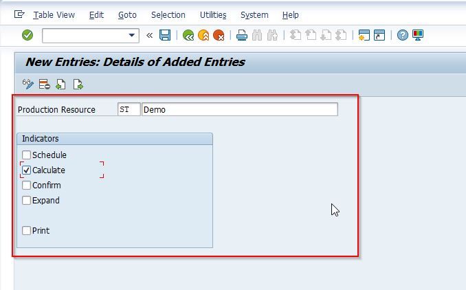 Previous PRT Control Key