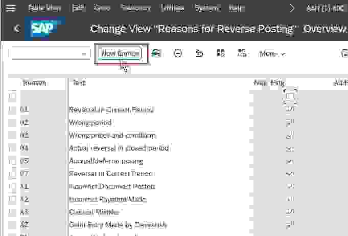 how-to-create-reason-for-reversal-in-sap