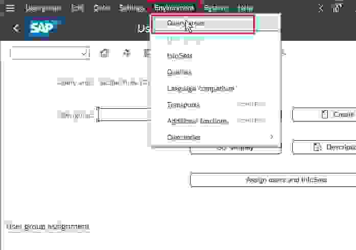 sap table query user group assignment