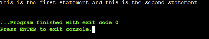 Python: How to Print Without Newline?