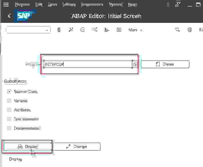 How to compare two sap script 