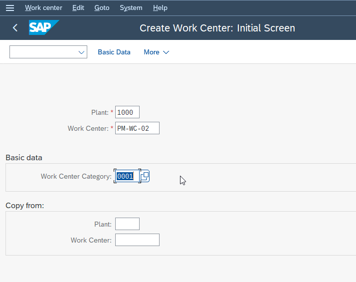 Routing and Work Centers in SAP PP
