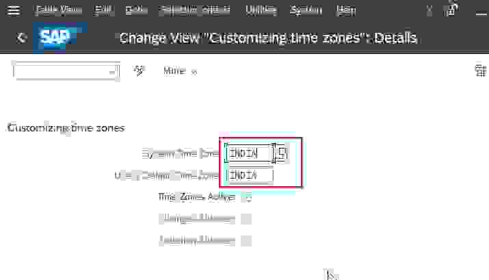 how-to-change-timezone-in-sap