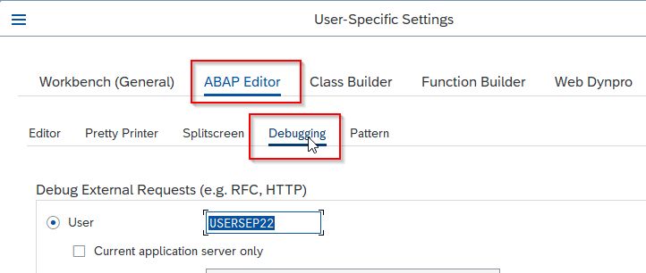 ABAP Editor