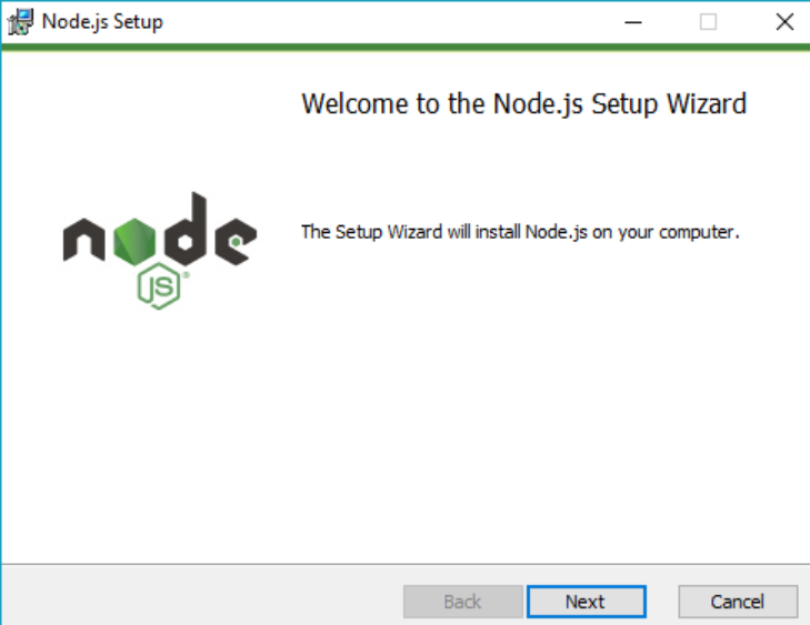 install nodejs windows