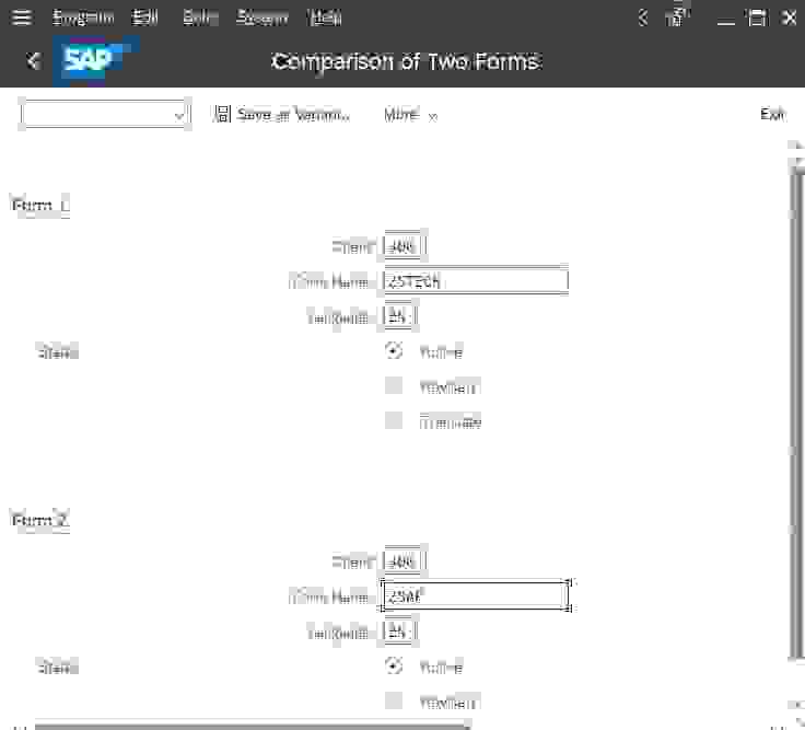 how-to-compare-two-sap-script