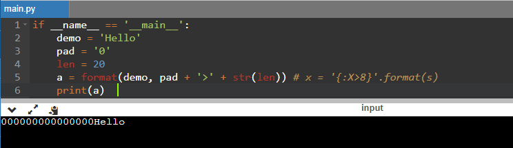 How to add Padding to Python Strings