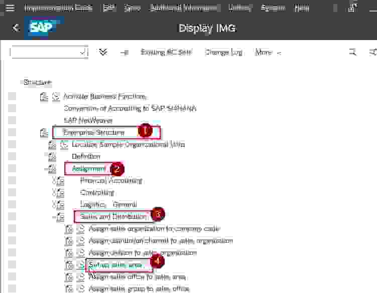 How To Define Sales Area In Sap