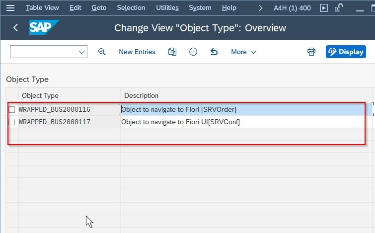 Previously Defined UI Object Type
