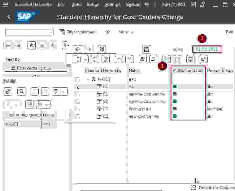 How to Delete/Deactivate a Cost Center?