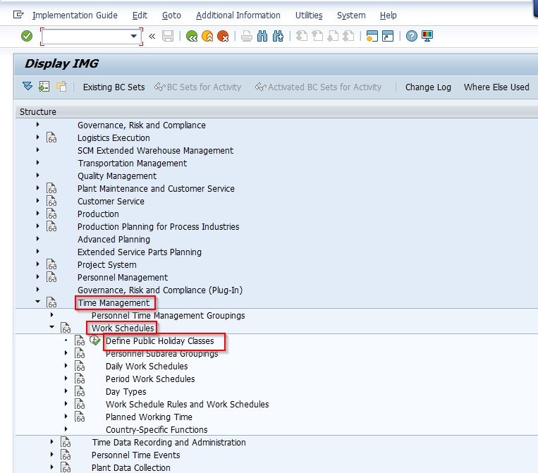 factory calendar assignment in sap sd