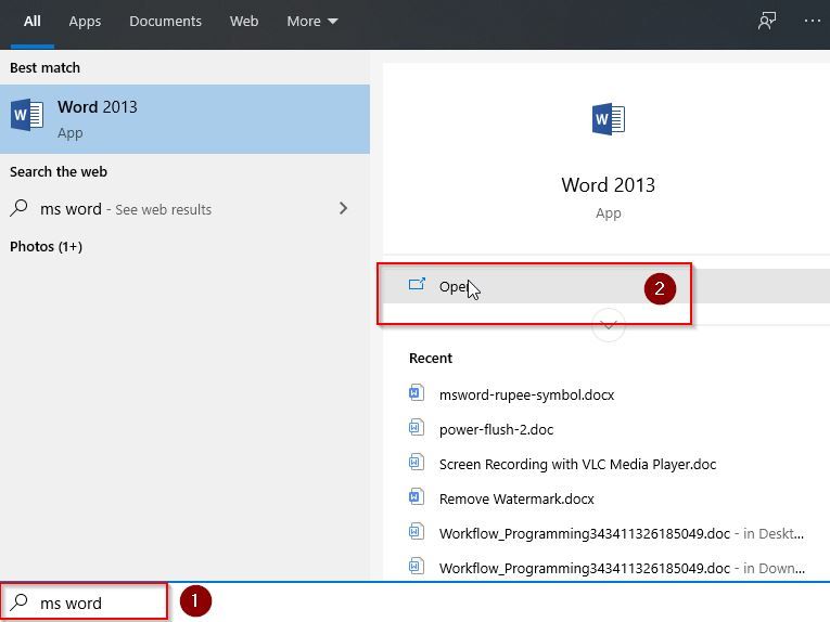 Draw A Line In Ms Word 5 Simple Methods