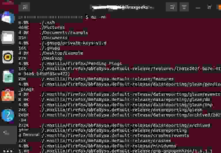 Total Size Of Files In Directory Linux